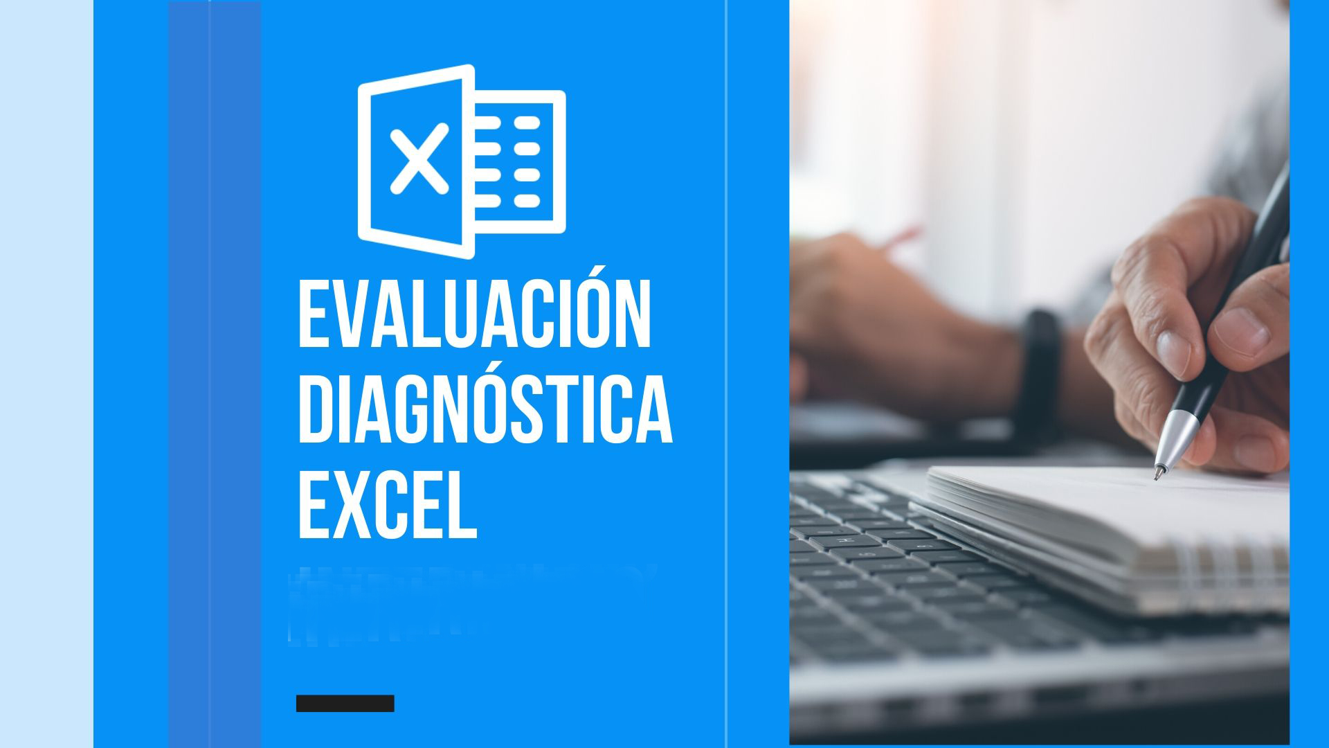 Evaluación Diagnóstica Excel